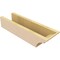 Ekena Millwork 6in. W x 4in. H x 20in. L Yorktown Woodgrain TimberThane Rafter Tail, Primed Tan RFTUR06X04X20YORRCPR - alternate 2